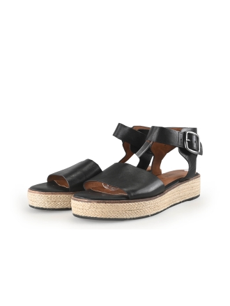Manfield Sandalen Schwarz 352827
 Größe 39
 