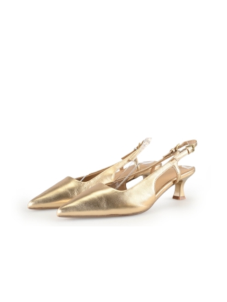Manfield Slingbacks Gold 353050
 Größe 37
 