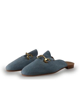 Sacha Mules Pantoletten Blau 353154
 Größe 42
 