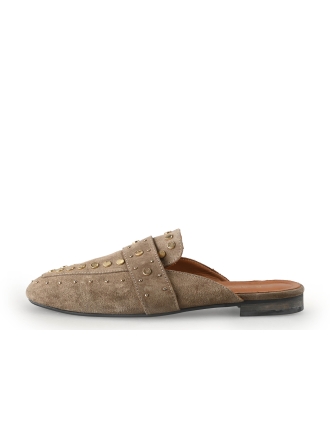Babouche Mules Pantoletten Braun 353247
 Größe 40
 