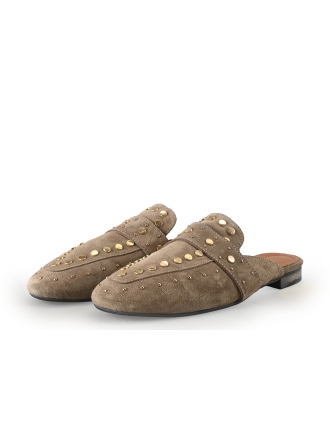 Babouche Mules Pantoletten Braun 353247
 Größe 40
 