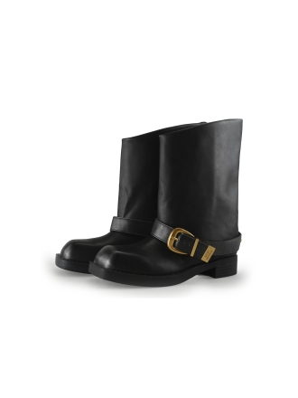 Steve Madden Bikerstiefel Schwarz 353291
 Größe 39
 