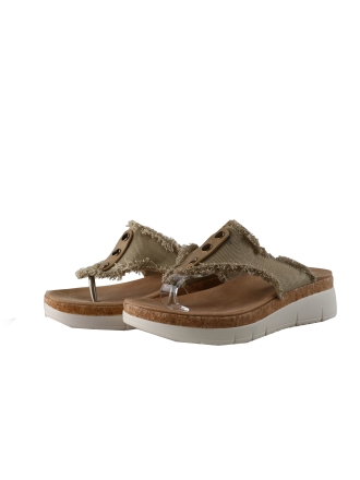Ella Cruz Flip-Flops Beige 353408
 Größe 40
 