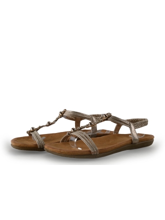 Dolcis Sandalen Gold 353421
 Größe 42
 