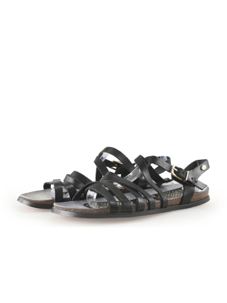 Fred de La Bretoniere Sandalen Schwarz 353504
 Größe 38
 