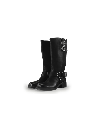 Steve Madden Bikerstiefel Schwarz 353703
 Größe 39
 