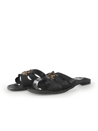 Mexx Mules Pantoletten Schwarz 353869
 Größe 39
 