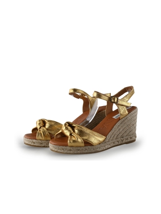 Kanna Espadrilles Gold 353981
 Größe 39
 