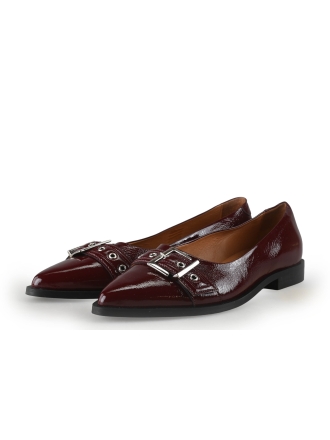 Manfield Ballerinaschuhe Rot 354003
 Größe 42
 