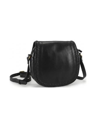 Manfield Umhängetasche Schwarz 354062
 Größe standaard
 