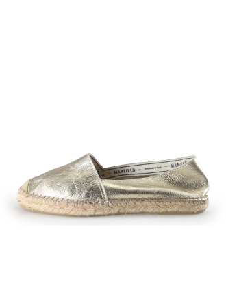 Manfield Espadrilles Gold 354130
 Größe 39
 