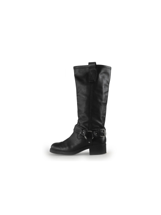 Manfield Stiefel Schwarz 354165
 Größe 39
 