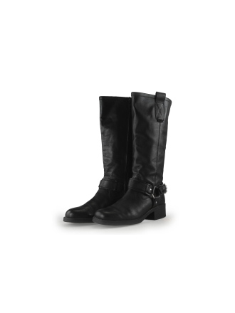 Manfield Stiefel Schwarz 354165
 Größe 39
 