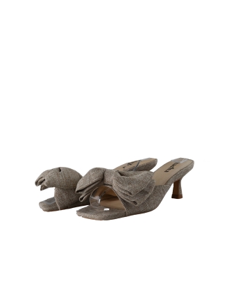 Sacha Mules Pantoletten Beige 354184
 Größe 36
 