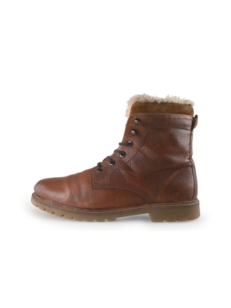 Manfield Schnürstiefel Cognac 354288
 Größe 46
 
