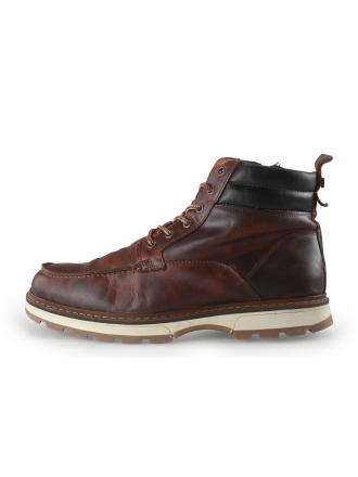Manfield Schnürstiefel Cognac 354290
 Größe 45
 