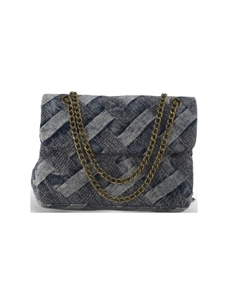 Manfield Umhängetasche Blau 354326
 Größe standaard
 