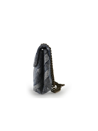 Manfield Umhängetasche Blau 354326
 Größe standaard
 