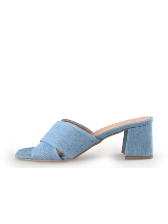 Manfield Mules Pantoletten Blau 354356
 Größe 39
 