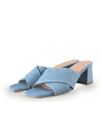 Manfield Mules Pantoletten Blau 354356
 Größe 39
 