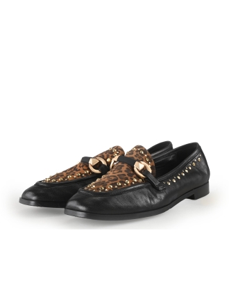 Manfield Slip-ons Schwarz 354369
 Größe 39
 