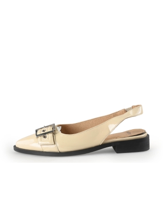 Manfield Slingbacks Beige 354370
 Größe 36
 