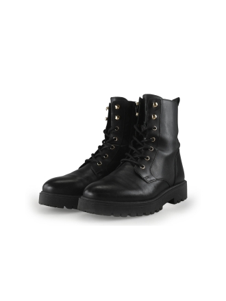 Manfield Schnürstiefel Schwarz 354404
 Größe 40
 