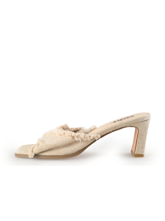 Sacha Mules Pantoletten Beige 354614
 Größe 40
 