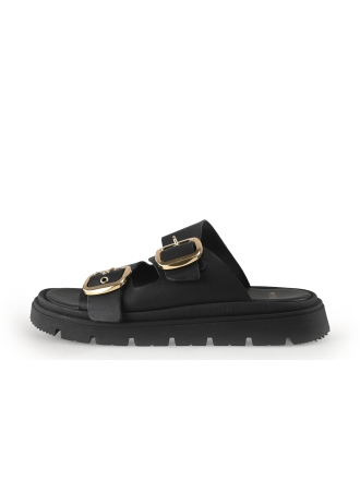 Manfield Mules Pantoletten Schwarz 354629
 Größe 39
 