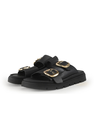 Manfield Mules Pantoletten Schwarz 354629
 Größe 39
 