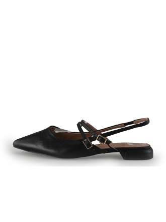Manfield Ballerinaschuhe Schwarz 354701
 Größe 38
 