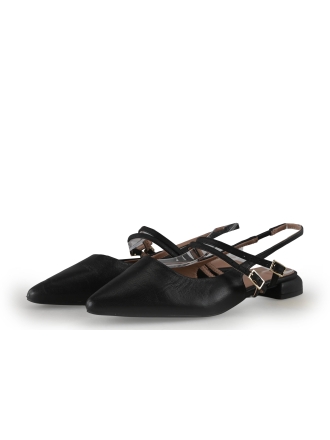 Manfield Ballerinaschuhe Schwarz 354701
 Größe 38
 