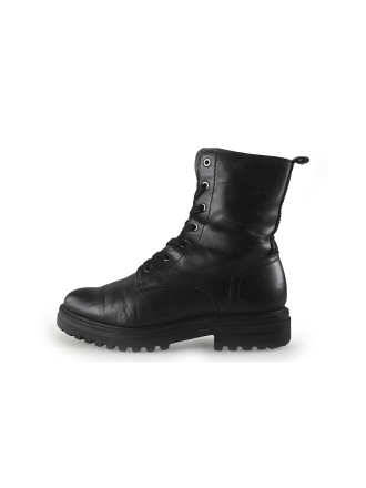 Manfield Schnürstiefel Schwarz 354769
 Größe 39
 