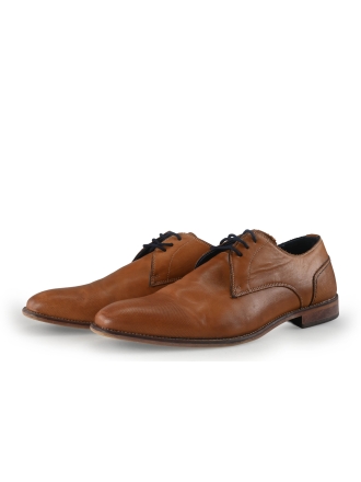 Manfield Schnürschuhe Cognac 354777
 Größe 44
 