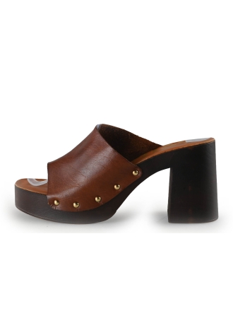 Sacha Mules Pantoletten Cognac 354855
 Größe 40
 