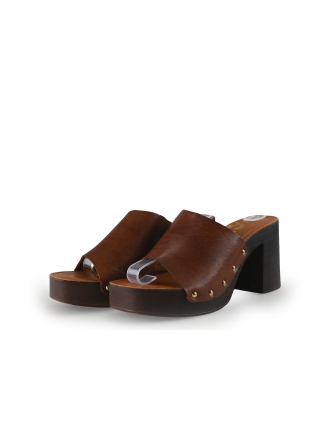 Sacha Mules Pantoletten Cognac 354855
 Größe 40
 