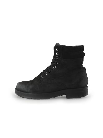 Manfield Schnürstiefel Schwarz 354923
 Größe 41
 