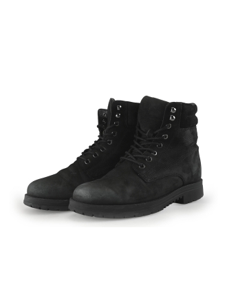 Manfield Schnürstiefel Schwarz 354923
 Größe 41
 