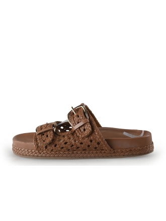 Manfield Mules Pantoletten Cognac 354925
 Größe 41
 