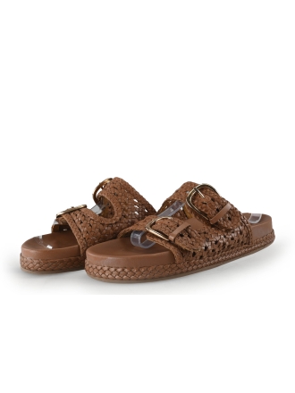 Manfield Mules Pantoletten Cognac 354925
 Größe 41
 