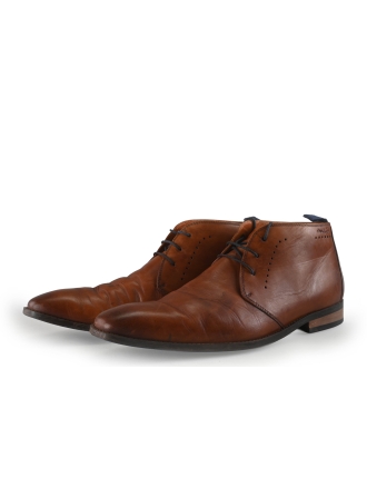 Van Lier Schnürstiefel Cognac 354962
 Größe 44
 