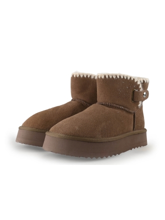 Manfield Stiefeletten Braun 355015
 Größe 41
 