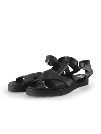 Manfield Sandalen Schwarz 355041
 Größe 42
 