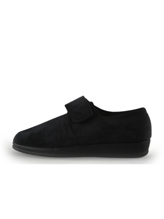 Nelson Hausschuhe Schwarz 355150
 Größe 45
 