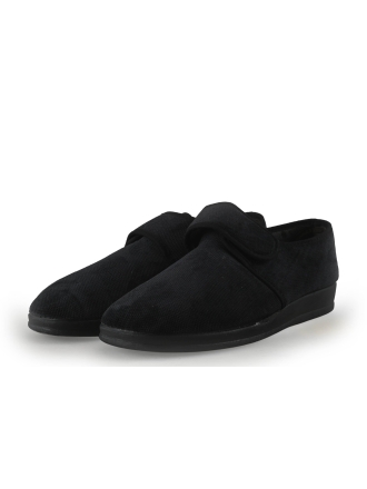 Nelson Hausschuhe Schwarz 355150
 Größe 45
 