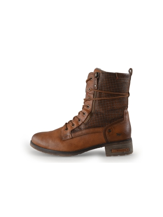 Mustang Schnürstiefel Cognac 355264
 Größe 40
 