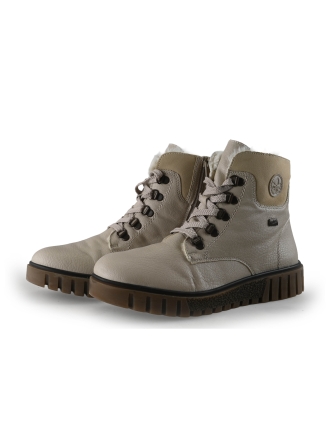 Rieker Schnürstiefel Beige 355572
 Größe 39
 