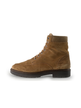 Manfield Schnürstiefel Beige 355625
 Größe 42
 