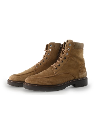 Manfield Schnürstiefel Beige 355625
 Größe 42
 