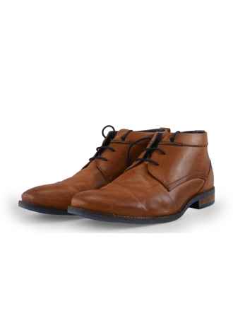 Manfield Schnürstiefel Cognac 355656
 Größe 45
 